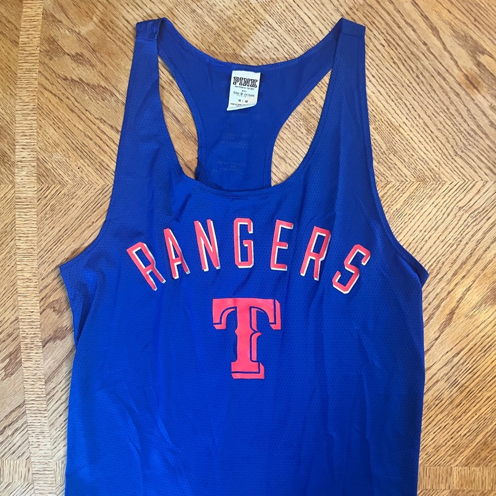 Texas Rangers PINK top!